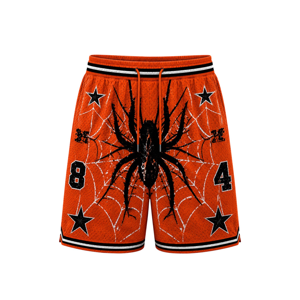 Orange Web Football Jersey Set