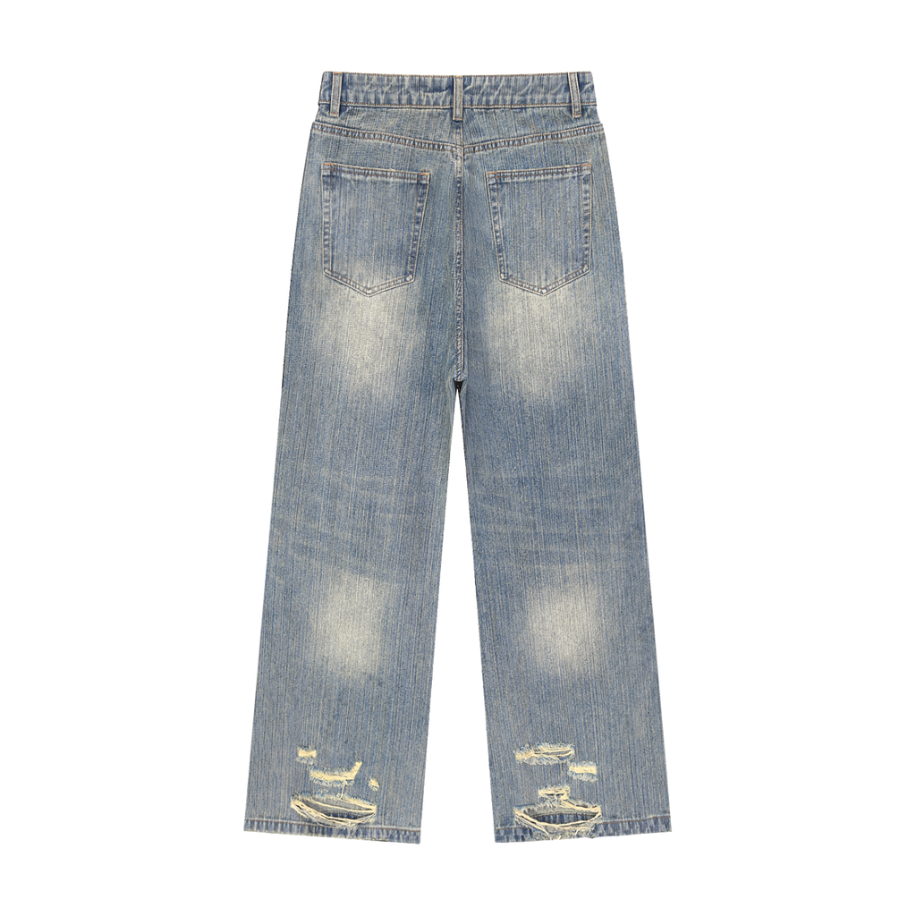 Blessed Distressed Denim Jeans