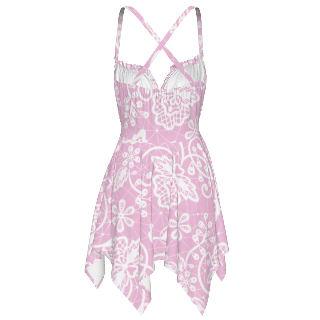 Lin Littleton Pink Slip Dress