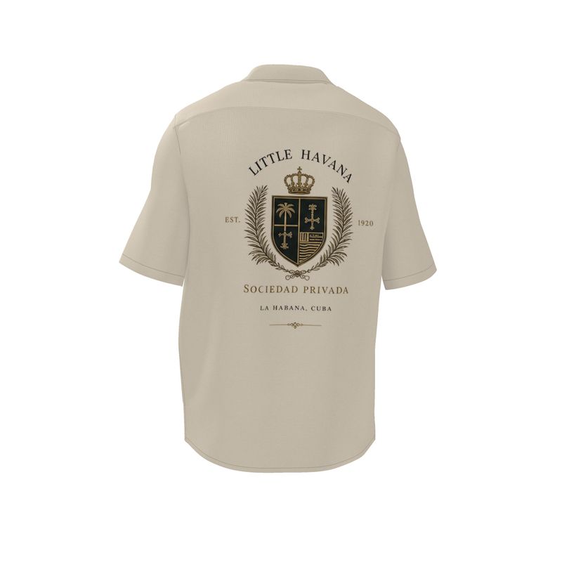 Little Havana Crest Silk Shirt
