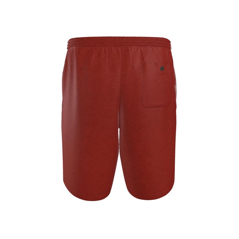 Red Silk Shorts