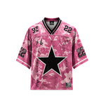 Pink Camo Football Jersey Set