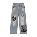 Blessed Distressed Denim Jeans