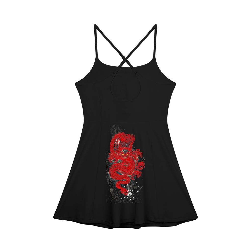 dress,white,black