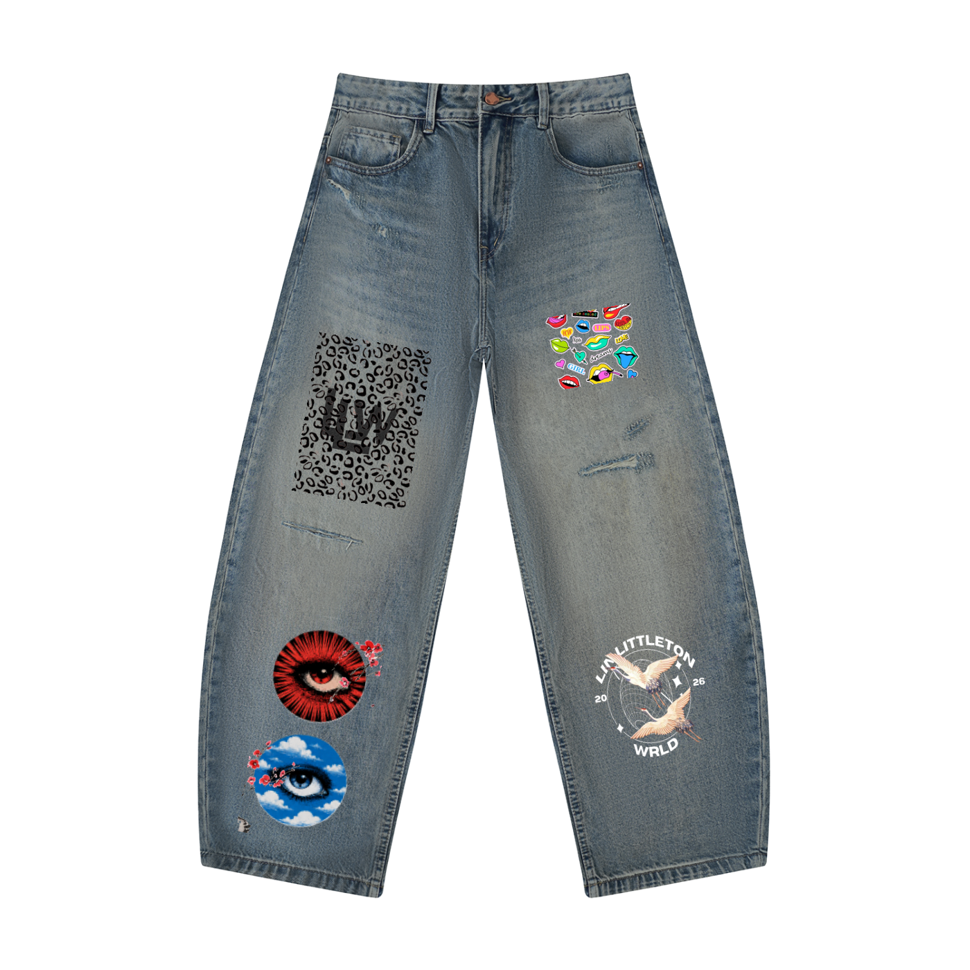 Daily Barrel Leg Jeans