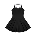 Collared Halter A-Line Tennis Dress
