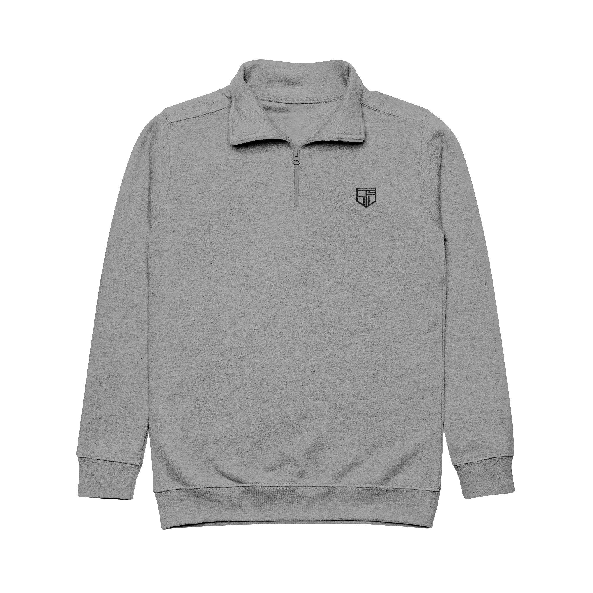 Lin Littleton Wrld Men's Fleece Pullover with Embroidered Logo