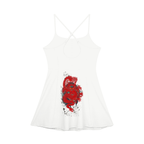 dress,white,black
