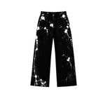 Splatter Wide Leg Jogging Bottoms
