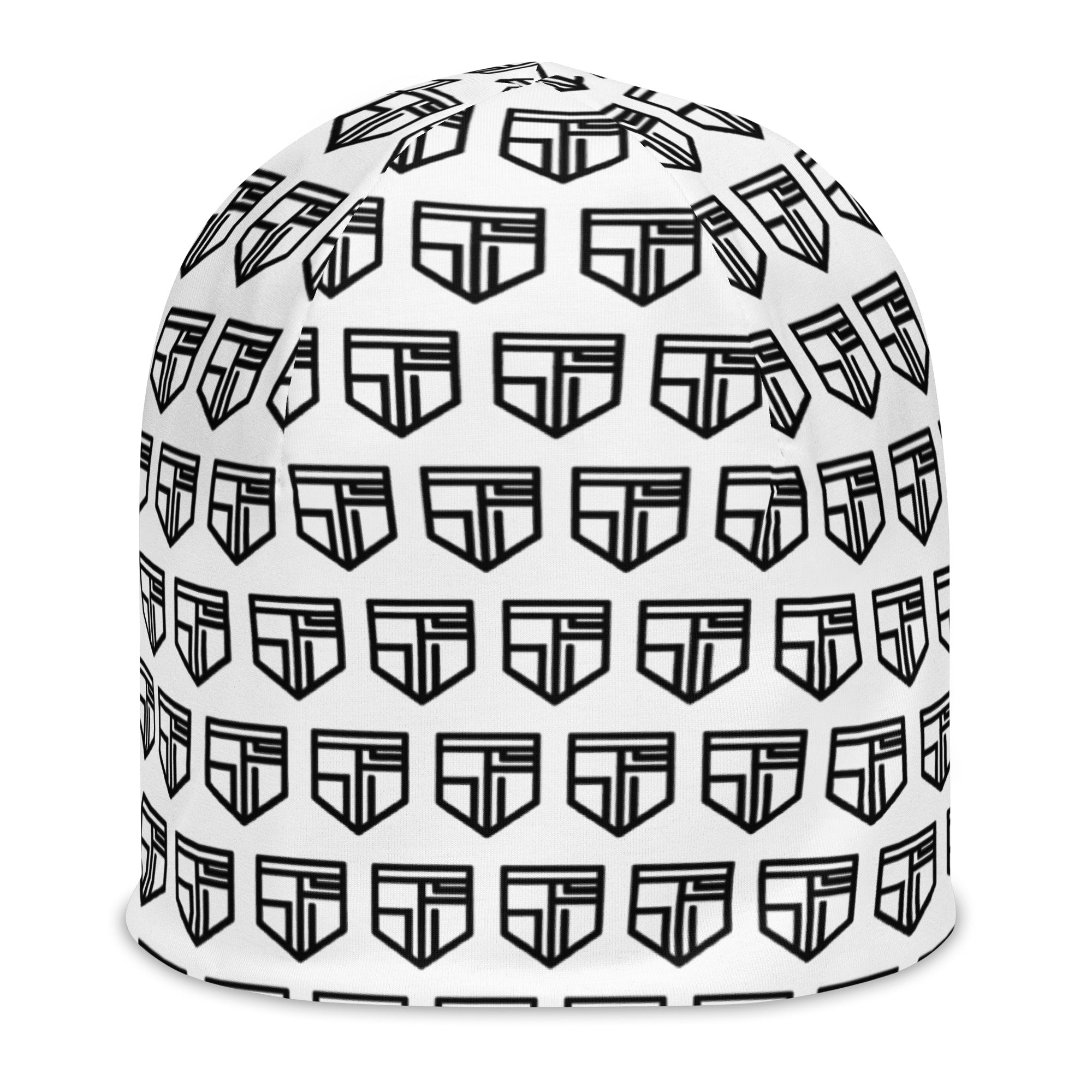 Lin Littleton Wrld All-Over Logo Beanie