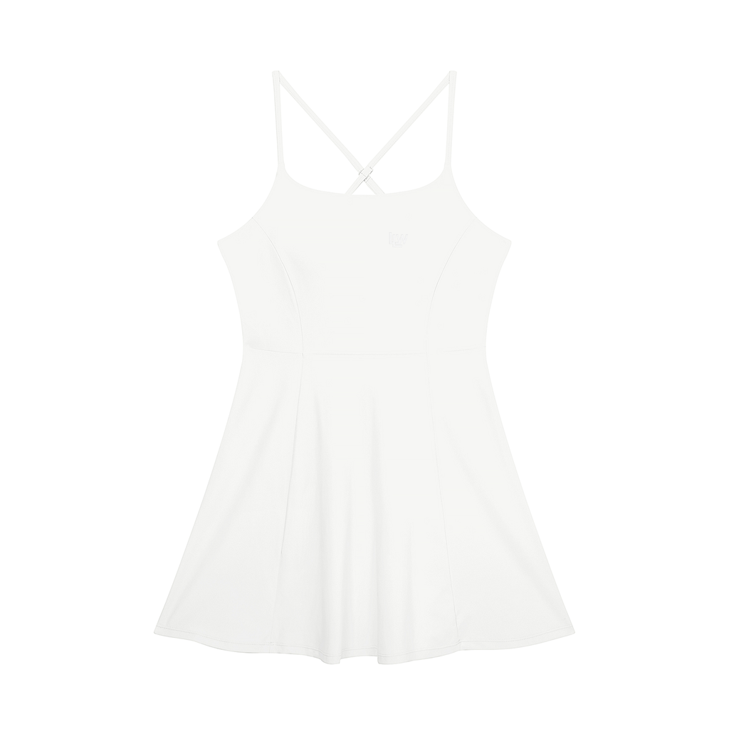dress,white,black