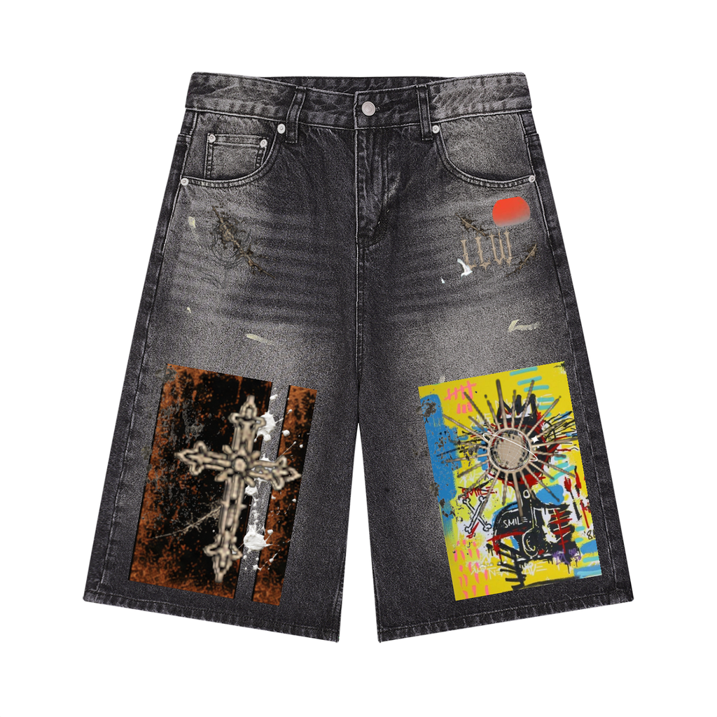 jeans,shorts,denim