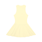 Women’s Ruched Sleeveless Full-Zip Dress
