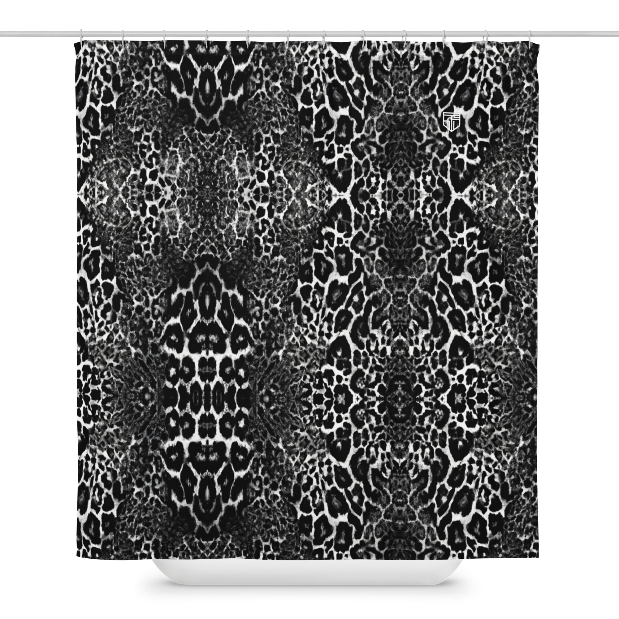 Lin Littleton Wrld Animal Print Shower Curtain