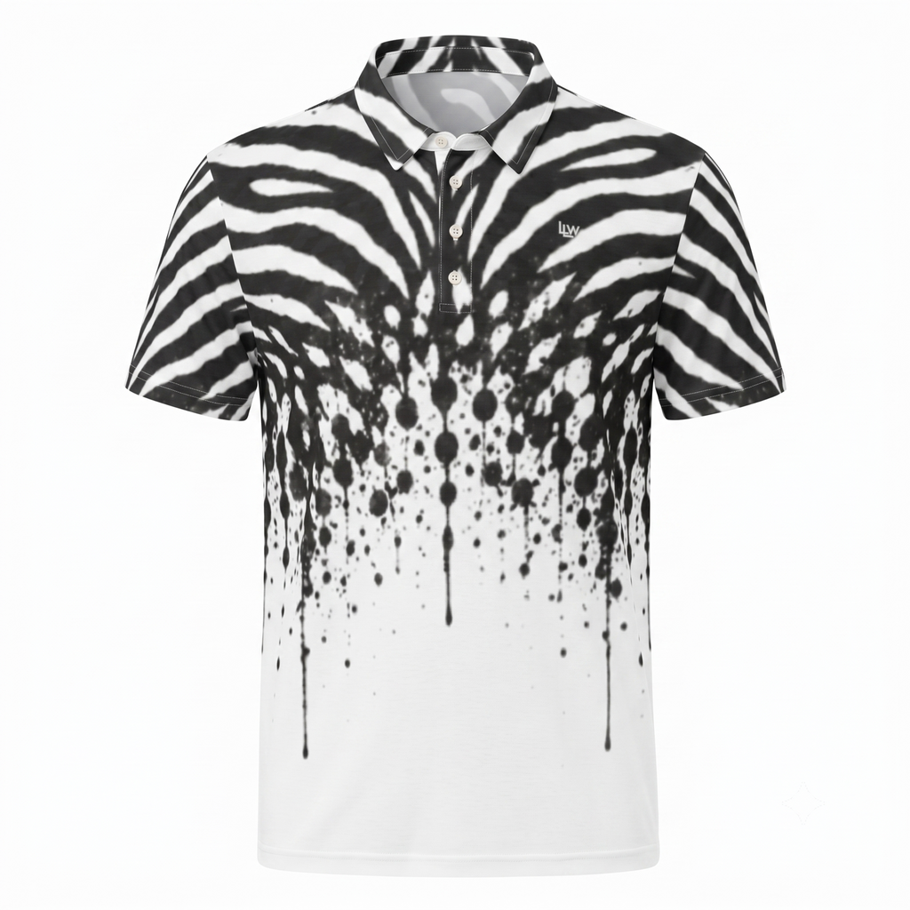 Zebra Slim Fit Polo